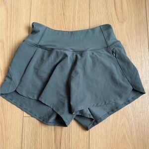 Women's Athletic Shorts Green